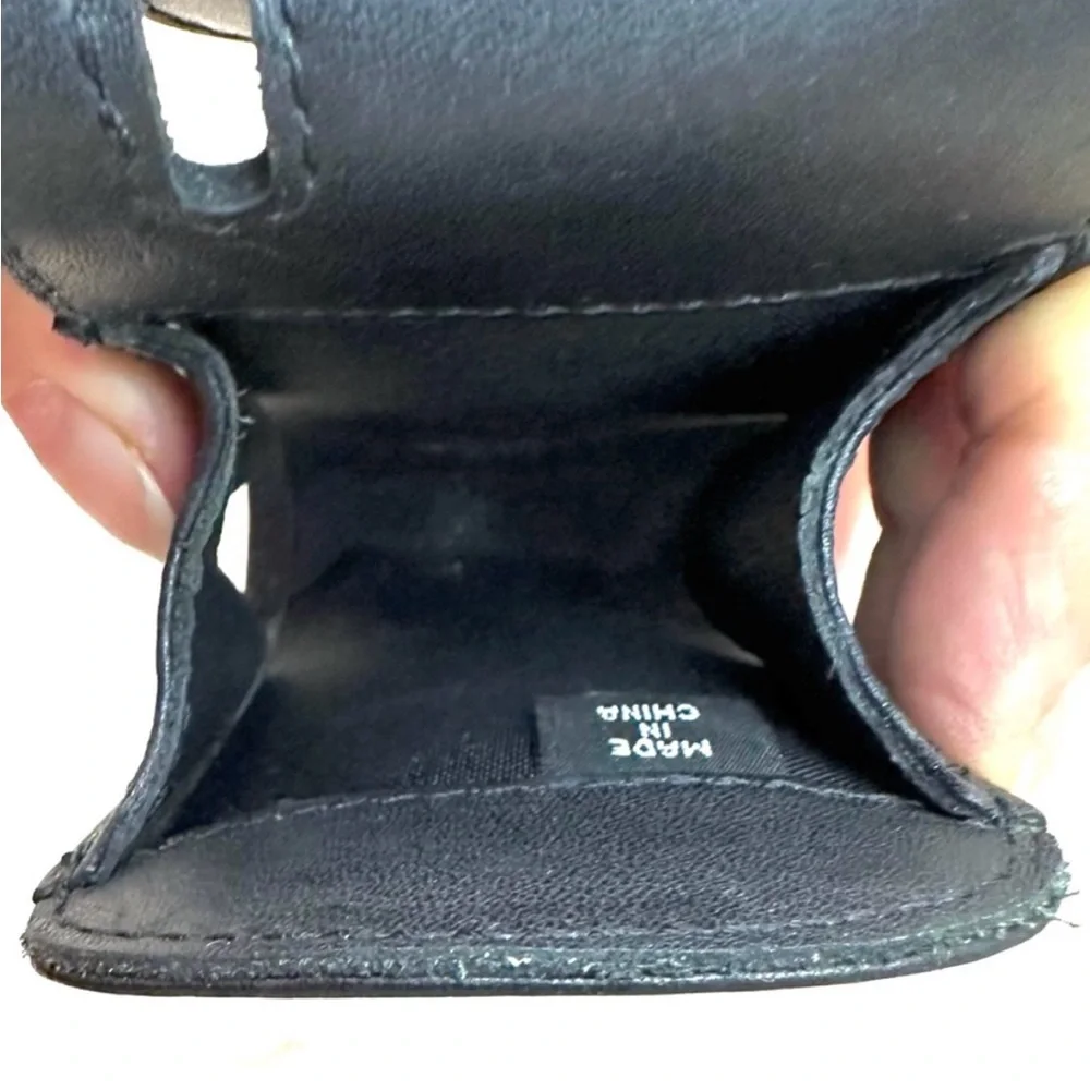 Coach 4521 Star TAC Leather Vintage Flap Small Cell Phone Case Holder
